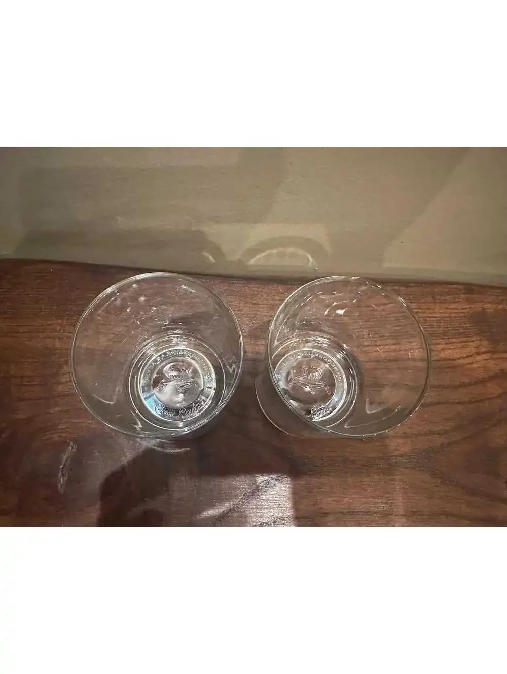 Crown Royal 75th Anniversary Commemorative Whiskey Rocks Glasses Set of 2